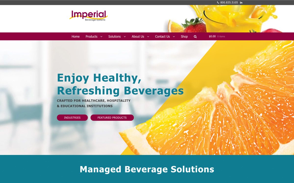 Imperial Beverage Systems Homepage - After